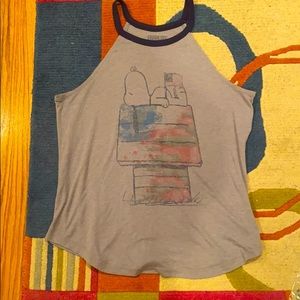 Peanuts Snoopy Halter Tank